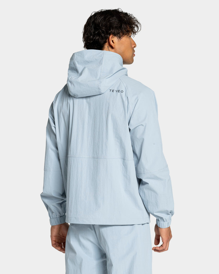 Veste de sport zippée Workout « bleu acier »