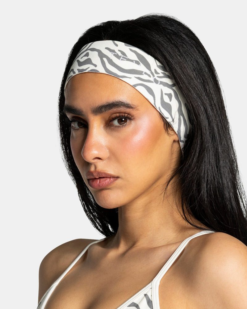 Bandeau Contrastline « zèbre blanc cassé »