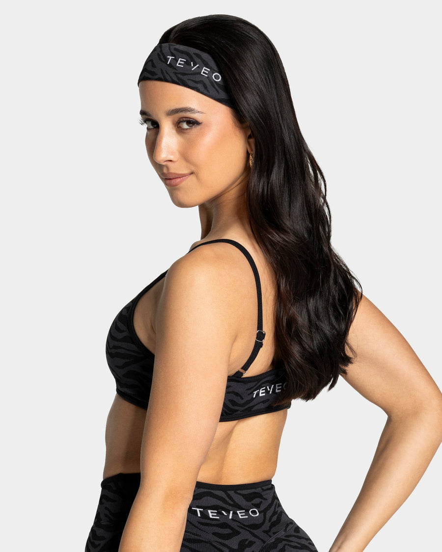 Bandeau Contrastline « zèbre noir »