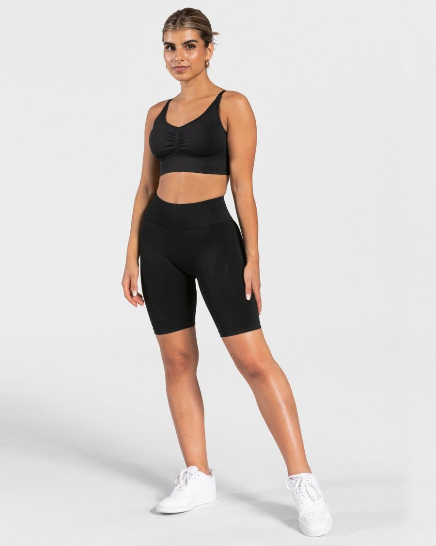 Short Charming Scrunch « noir »