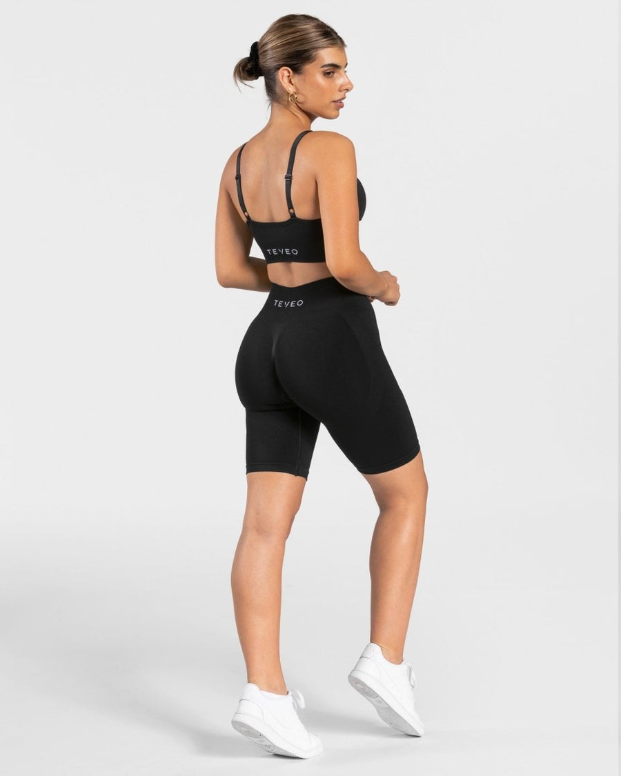 Short Charming Scrunch « noir »