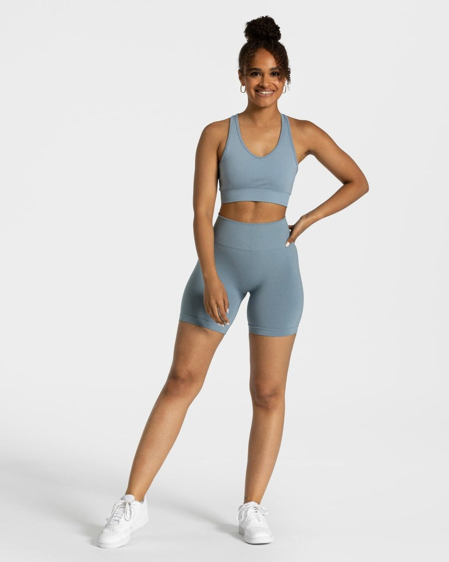 Short Classy « bleu acier »