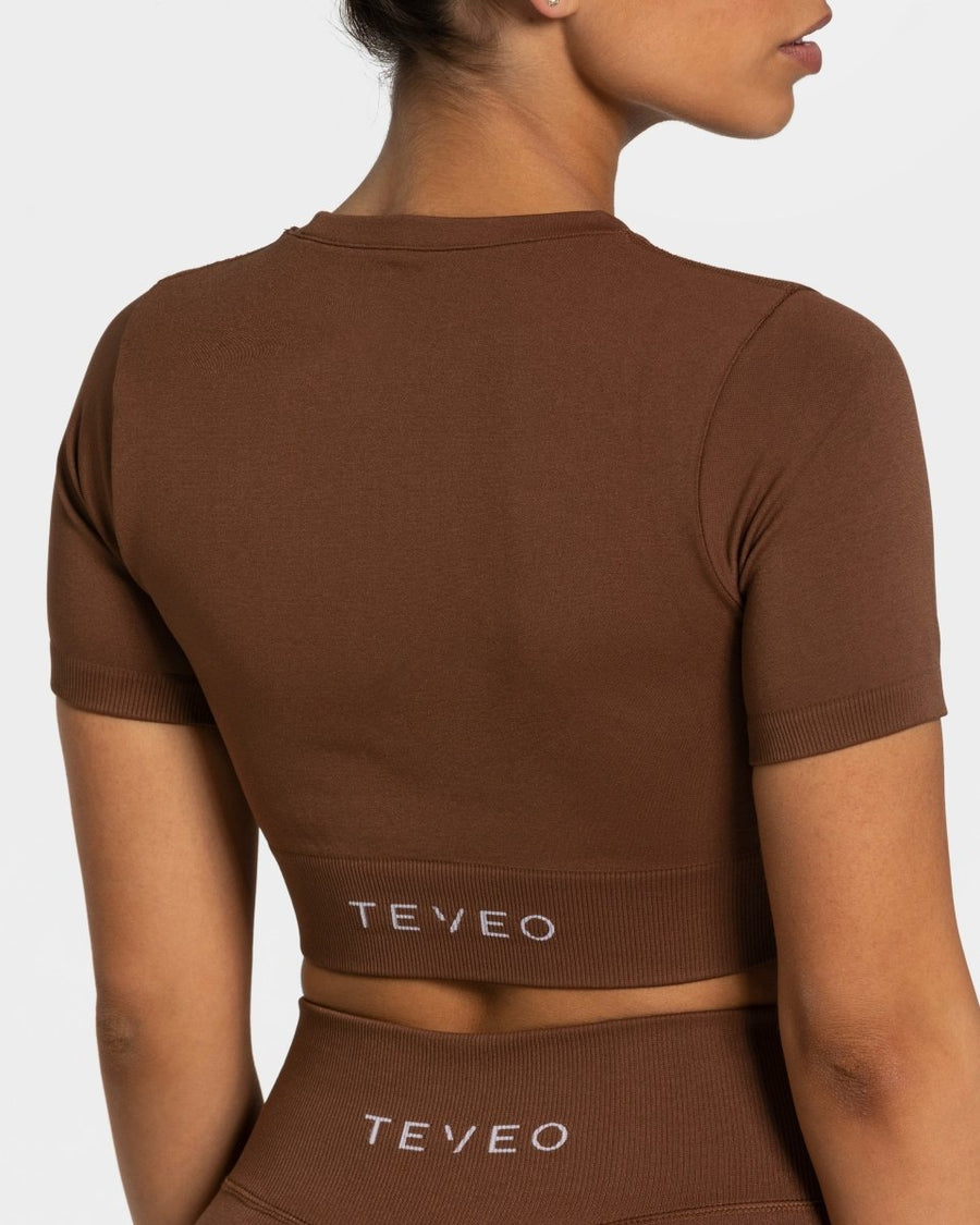 Crop top Sensation « caramel »
