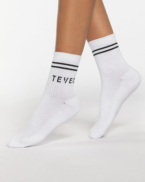 Chaussettes Crew (2 paires) « blanc »