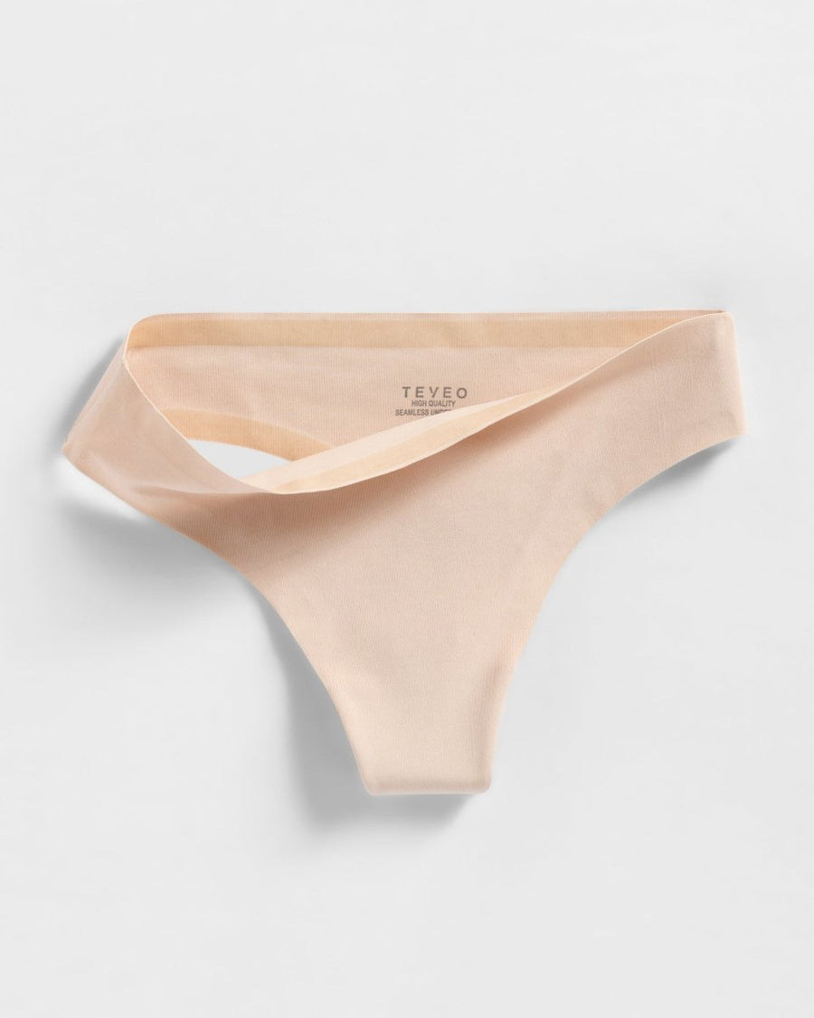 Tanga sans coutures (lot de 2) couleur chair