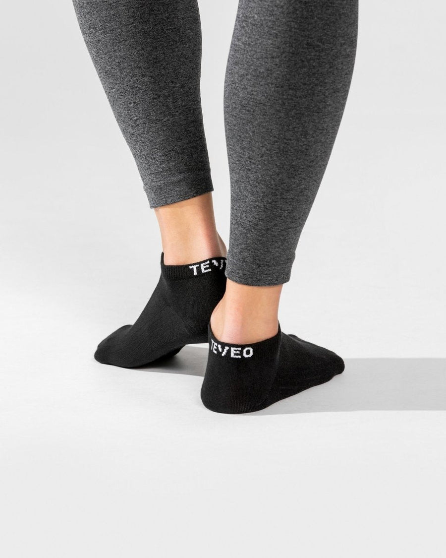 Chaussettes de baskets (2 paires) « noir »