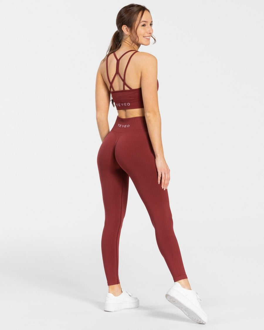 Brassière Timeless Scrunch « bordeaux »