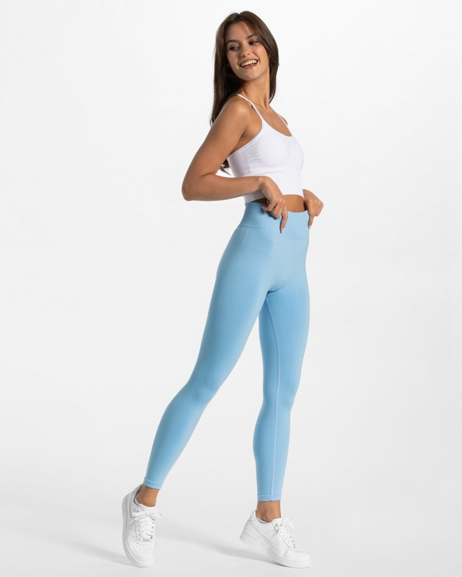 Legging Timeless Scrunch « bleu layette »