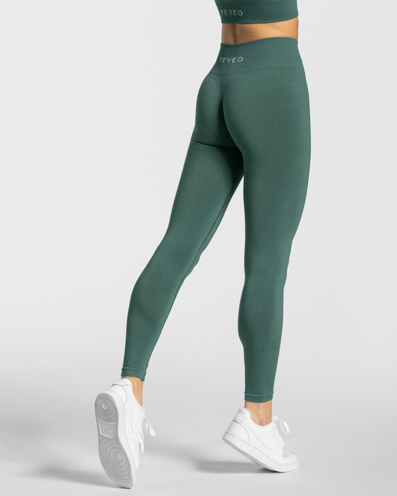 Legging Timeless Scrunch « vert foncé »