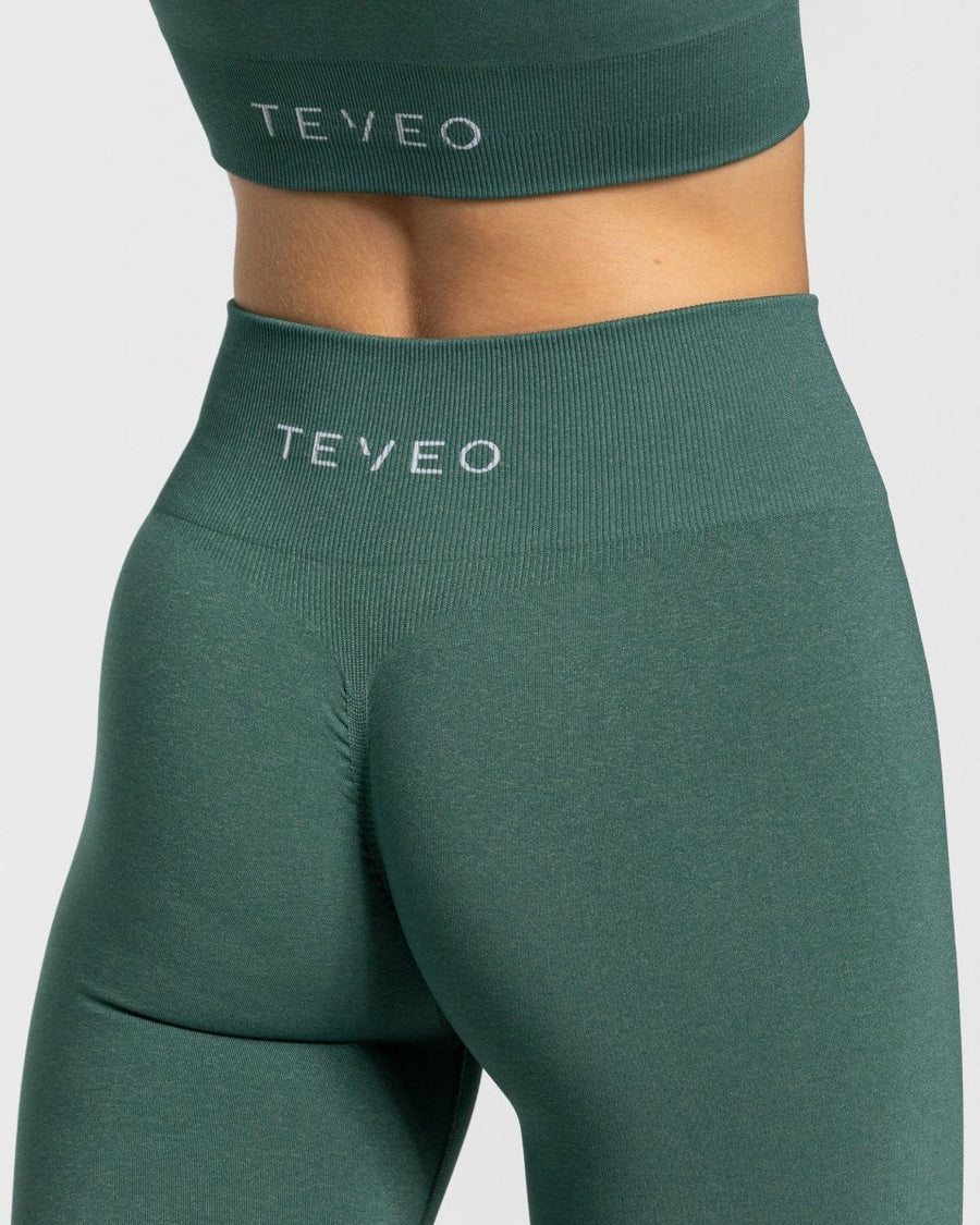 Legging Timeless Scrunch « vert foncé »