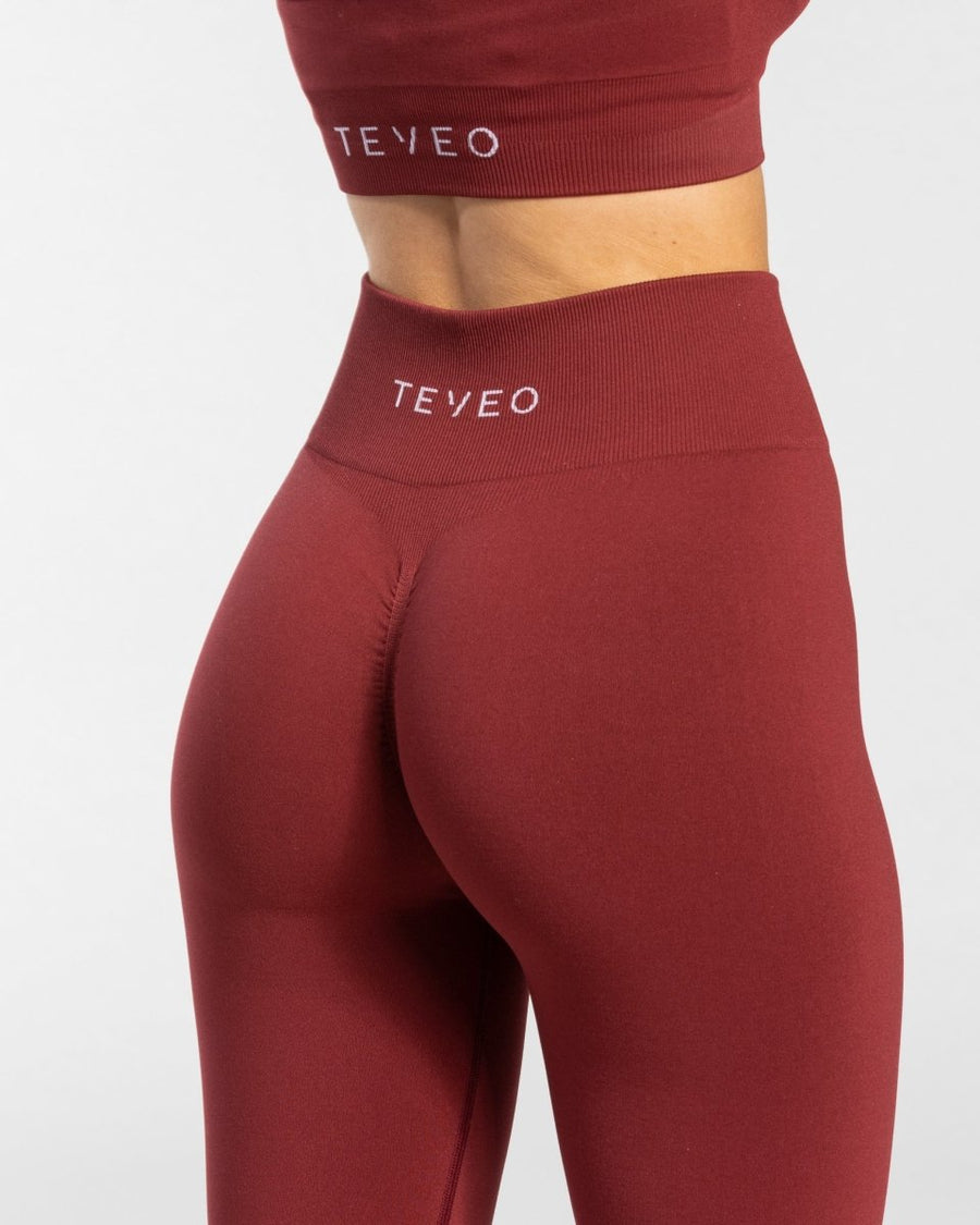 Legging Timeless Scrunch « bordeaux »