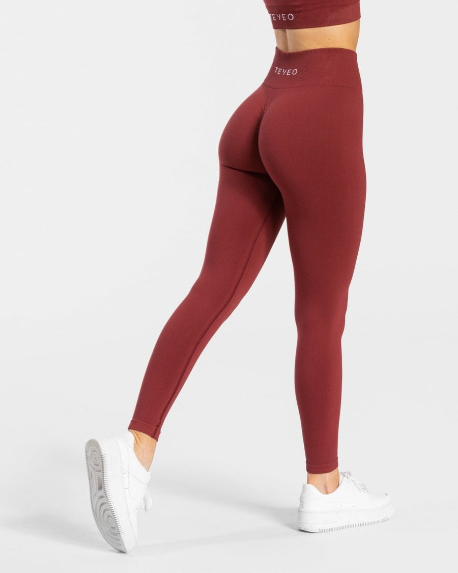 Legging Timeless Scrunch « bordeaux »