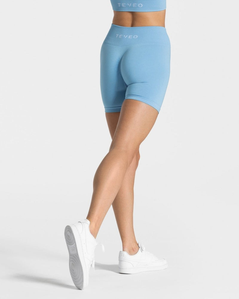 Short Timeless Scrunch « bleu layette »