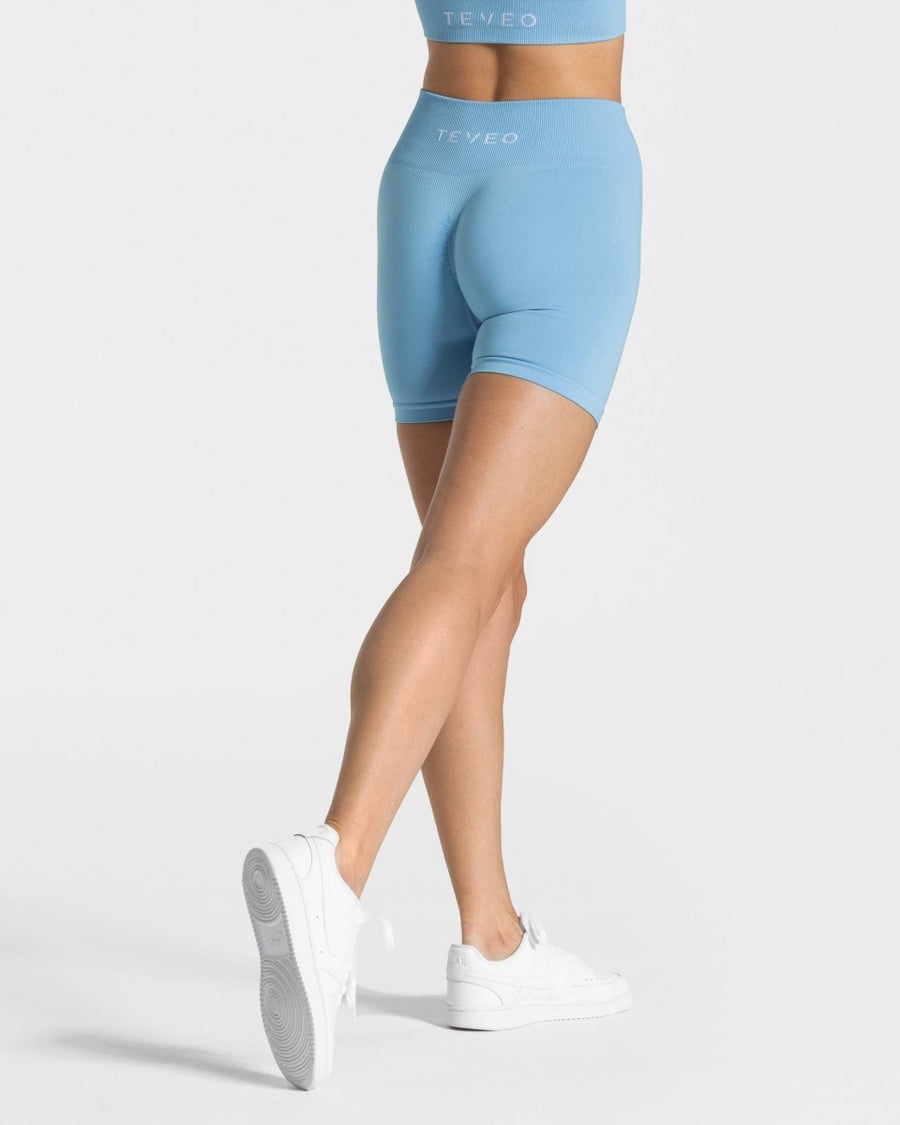 Short Timeless Scrunch « bleu layette »