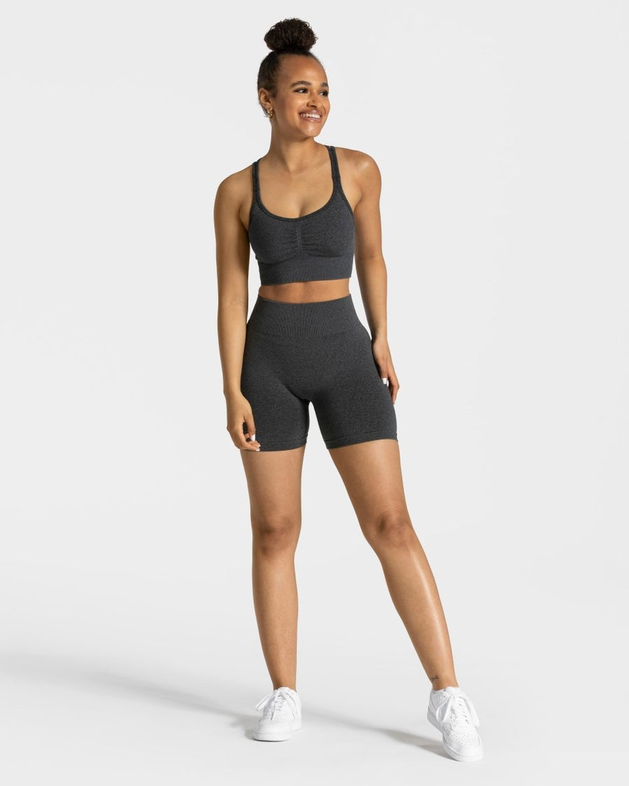 Short Timeless Scrunch « gris foncé »