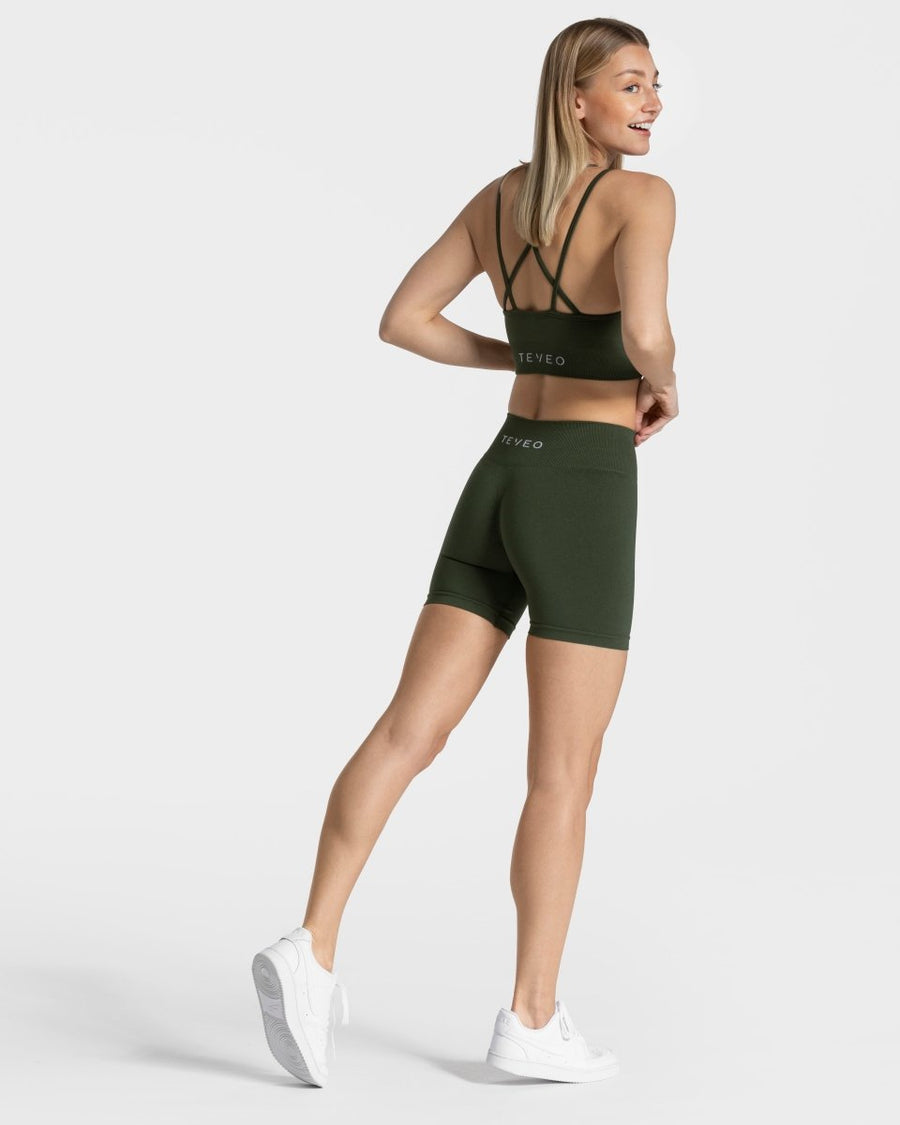 Short Timeless Scrunch « kaki »