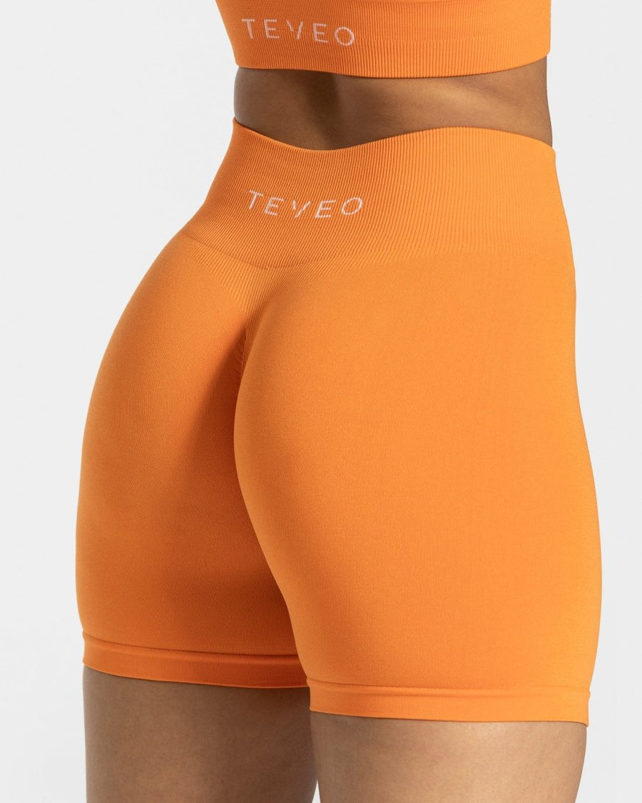 Short Timeless Scrunch « orange »