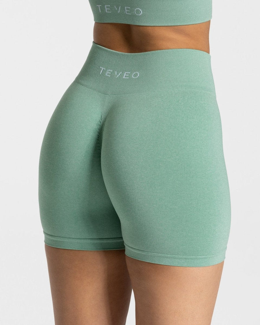 Short Timeless Scrunch « vert sauge »