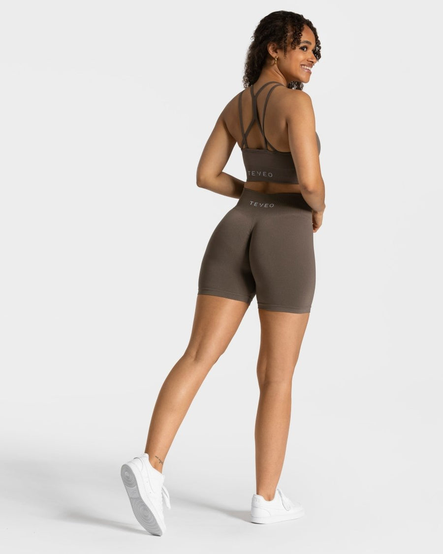 Short Timeless Scrunch « taupe »