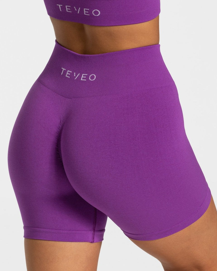 Short Timeless Scrunch « violet »