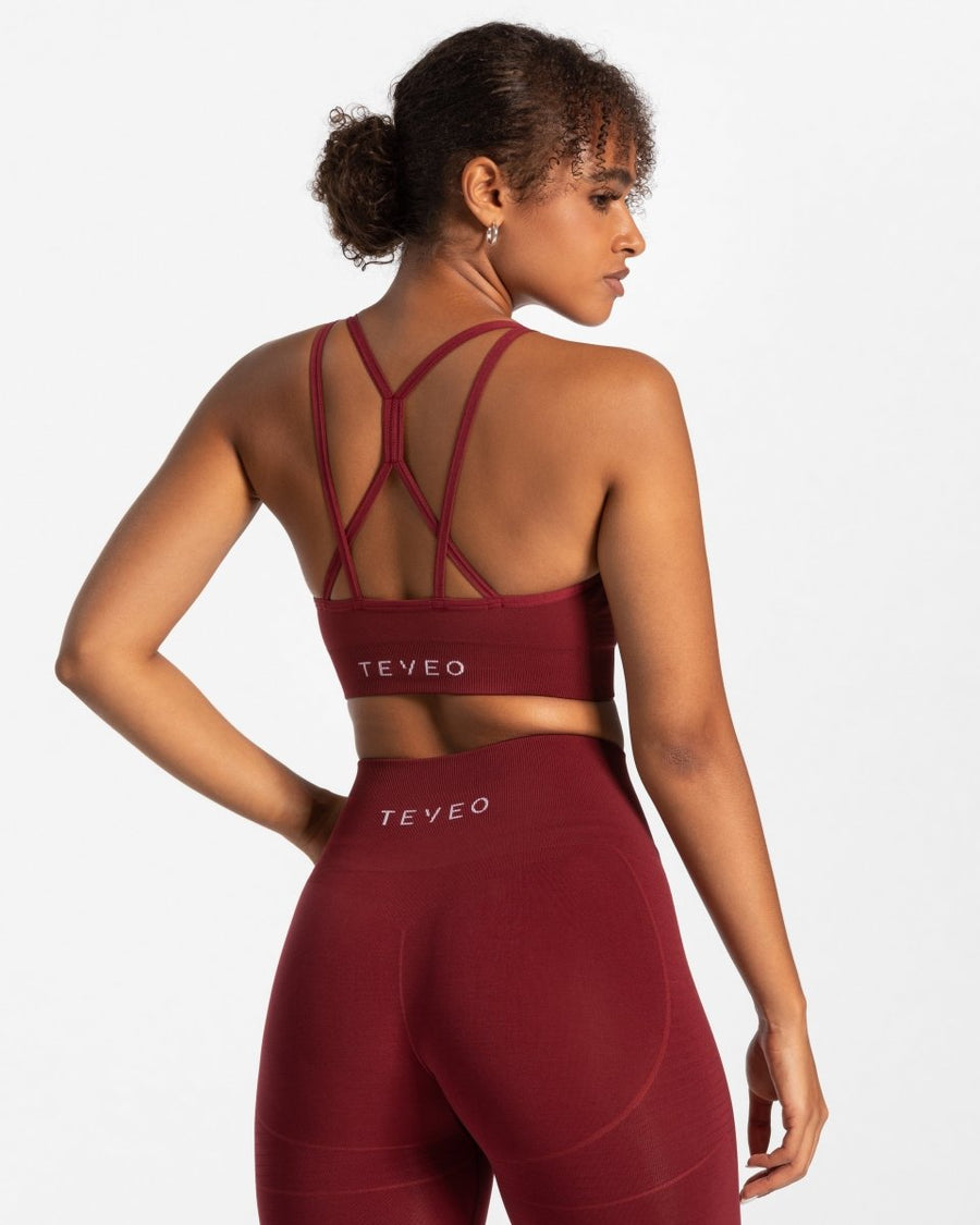 Brassière True « bordeaux »