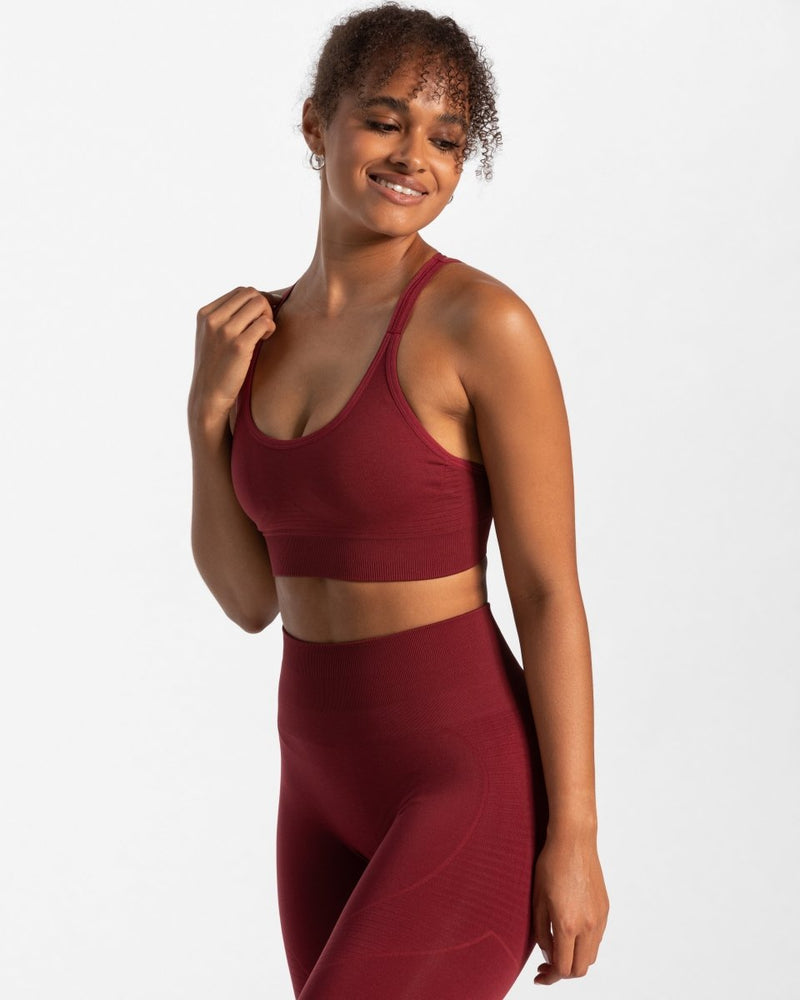 Brassière True « bordeaux »