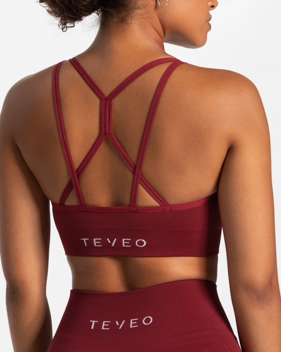 Brassière True « bordeaux »
